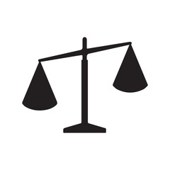 vector illustration of a scale