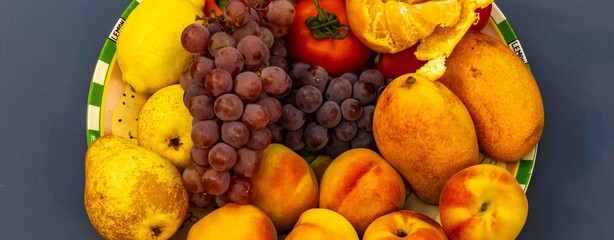 Still Life Fruit Images, ripe and juicy tropical fruits