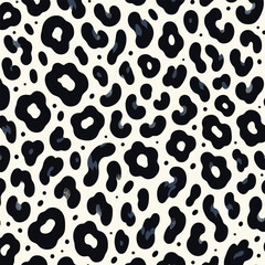 White leopard fur pattern texture vector with camouflage background perfect for artistic wallpapers, trendy fashion, and interior decor.