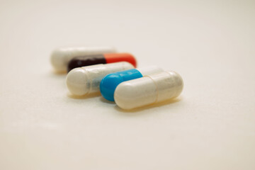 Medicine Capsules in Assorted Colors