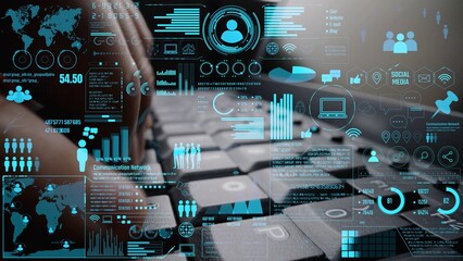 Connection network visualization showing global connection, network communication, digital connection analytic. Connect networks tool support real-time insight and improve connection system. Thunk