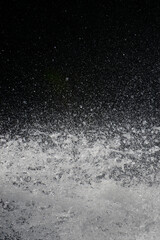 水しぶき　水の造形