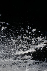 水しぶき　水の造形