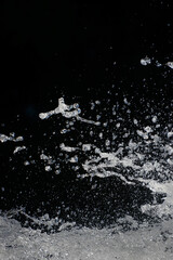 水しぶき　水の造形