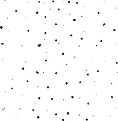 Texture in the form of dots of different sizes