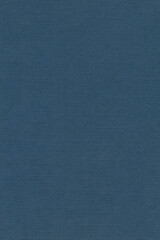 Parisian Blue Traditional Buckram Embossing Pattern, Natural Matt Finish Bookbinding Hardcover Wrap Wibalin Paper Swatch, Large Detailed Vertical Textured Book Cover Background Macro Closeup