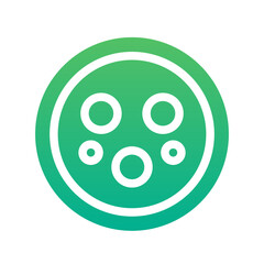 Fototapeta premium type 1 port gradient icon