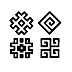 amazonian_geometric_symbols_minimalist_vector