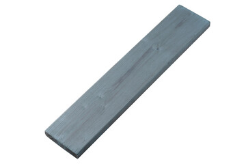 透明背景（png）に灰色に塗られた木の板