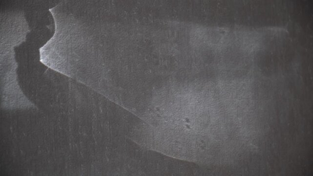 Textured surface like animal skin, on which gleams of light cast fanciful shadows. The twilighty shadows danced across the dark background, grotesque twilight loomed against the wall. Surreal backdrop