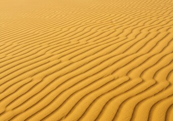 Fototapeta premium Intricate texture of fine, golden desert sand sculpted into complex ripples and crests by wind, creating a beautiful, warm natural pattern ,outdoor ,crest ,texture