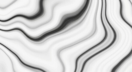 Obraz premium Abstract Liquid Marble Texture Swirls in Black and White