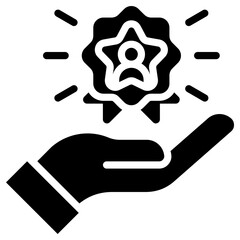 Loyal customer icon isolated on white background. vector illustration icon for business to consumer