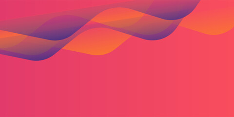 Swirling waves of purple, pink, and orange modern