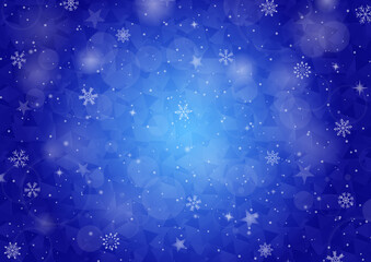 クリスマスのキラキラ背景