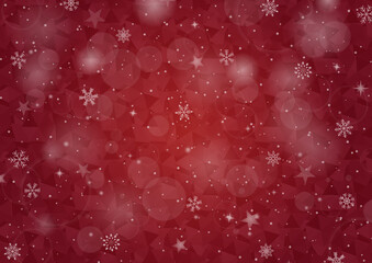 クリスマスのキラキラ背景