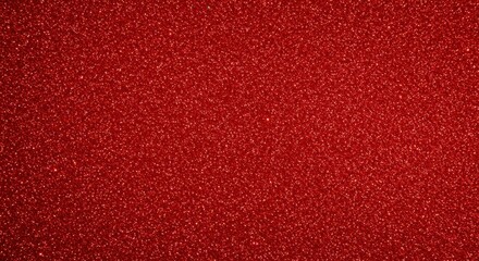 Fototapeta premium Vibrant shimmering red glitter texture background perfect for holiday celebrations or abstract decoration ,template ,bright ,defocused