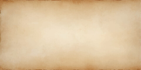 A seamless old and vintage parchment texture background with brown and stained grunge details