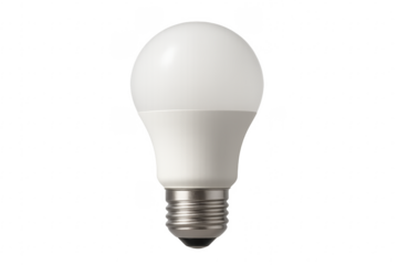 LED light bulb representing energy saving and innovation