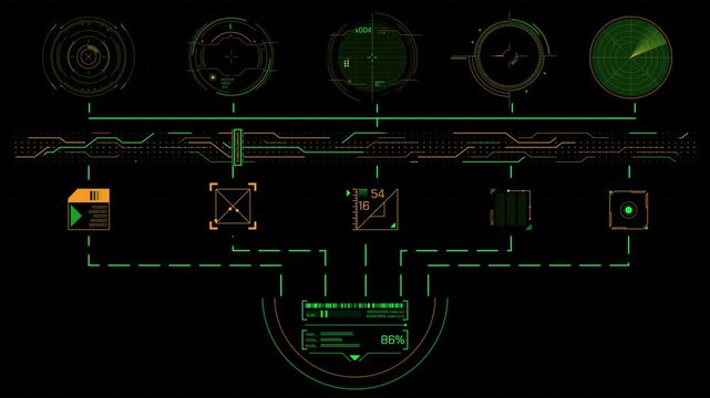 Animated screen with high-precision digital data processing system