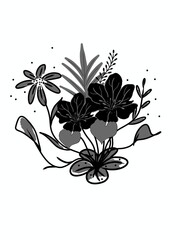 abstract floral background