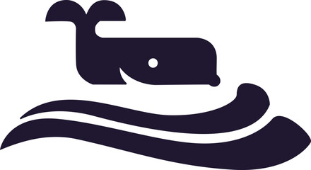Animal Sea Logo Icon Element