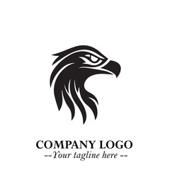 Obraz premium Elegant Bird Logo Symbol in Black on White Background with Minimalist and Modern Design