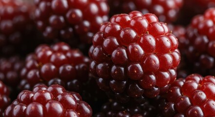 Ein detailliertes Makro von gl?nzenden, reifen und saftigen Heidelbeeren, perfekt f?r eine gesunde Ern?hrung und Desserts ,Heidelbeeren ,k?stlich ,nahaufnahme