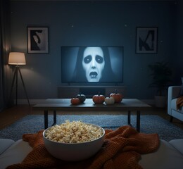 Original name(s): A Cozy Halloween Horror Movie Night at Home