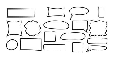 star with marker stroke pencil highlight, Doodle sketch heart, star, cloud cartoon sticker shapes