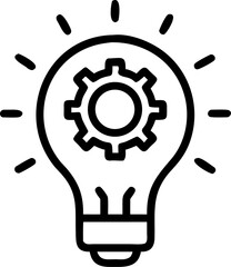 business innovation idea icon