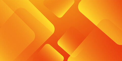 Simple orange geometric background.   Template for invitation, business card for presentation design