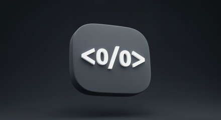 Code Icon: a modern icon showcasing the essence of programming