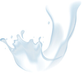 PNG Milk Splash milk white