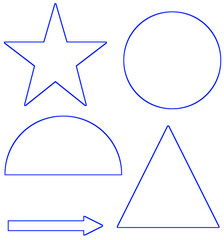 Star Icon Set,set of vector stickers,Star Icon Set Vector Illustration