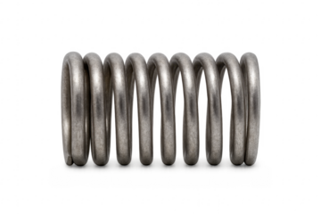 Metal coil spring for industrial mechanical engineering