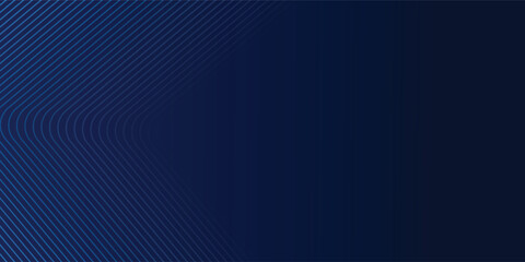 Blue abstract background with glowing arrow lines. Modern shiny blue geometric lines design. Technology futuristic  modern