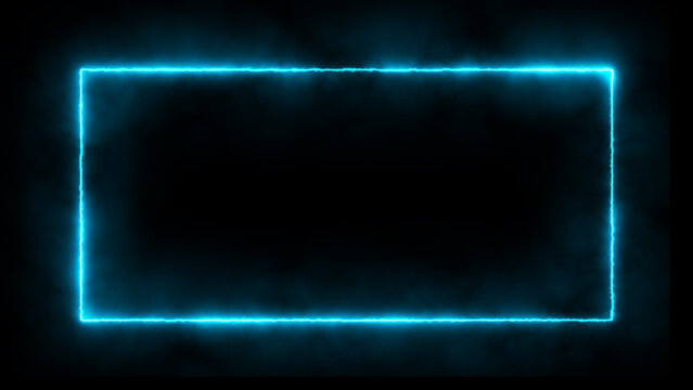 abstract on black background