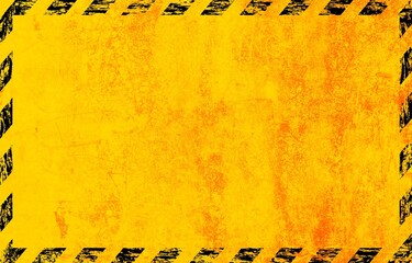 Yellow and black background illustration for danger, caution, warning, etc.