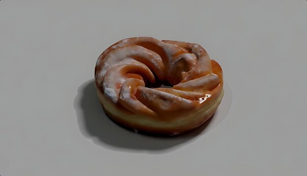 Glazed Cruller: A Sweet Doughnut Treat