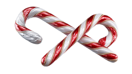 Candy canes festive treat symbol of Christmas joy high resolution PNG sweet holiday clipart for seasonal design branding and social media
