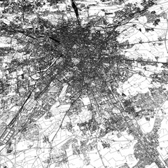 Fototapeta premium 3D illustration of city and urban in Milan Italy