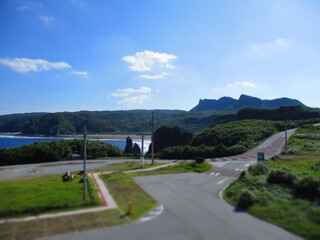 Cape Hedo, Okinawa, Japan - Diorama Effect