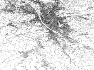 Fototapeta premium 3D illustration of city and urban in Florence Italy