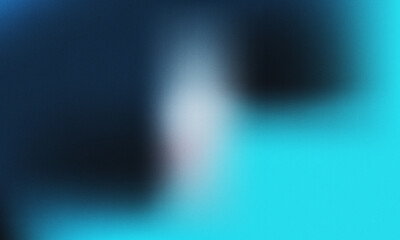 Abstract gradient background with deep blues and bright teal hues