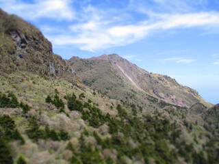 Mount Unzen, Nagasaki, Japan - Diorama Effect