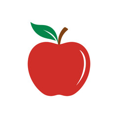 Fototapeta premium Apple Fruit Vector Design Illustration Clipart
