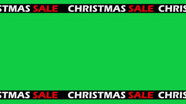 Christmas Sale Animation with 55 Percent Discount Offer