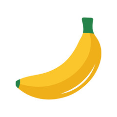 Banana Fruit Vector Design Illustration Clipart 