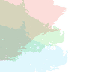 Obraz premium A dreamy haze of buttercup yellow and soft peach, evoking the first warm light of a summer morning. Vecter abstract background